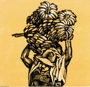 Banana Carrier — Louis Lozowick
