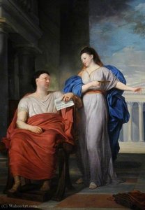 William Constable And His Sister Winifred In Antique Costume — Anton Von Maron
