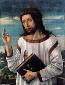 Blessing Christ — Giovanni Bellini, Renaissance