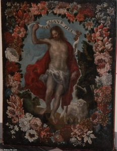 San Juan Bautista En Orla De Flores