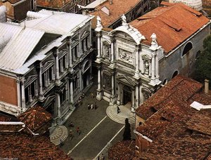 View Of Campo Di San Rocco — Jacopo Tintoretto