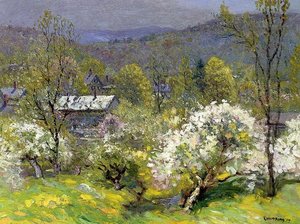 Apple Blossoms — John Joseph Enneking