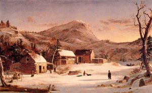 Winter In The Rockies — Jasper Francis Cropsey
