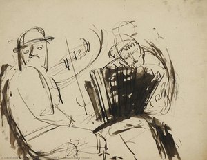 Musicians (from — Josef Herman Obe Ra