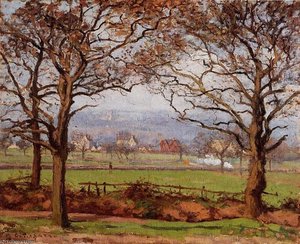 Near Sydenham Hill, Looking Towards Lower Norwood. — Camille Pissarro
