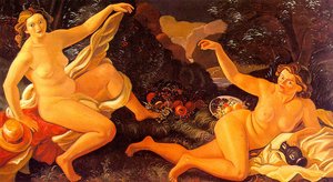 The Clearing, Or The Luncheon On The Grass — André Derain, Naive Art / Primitivism