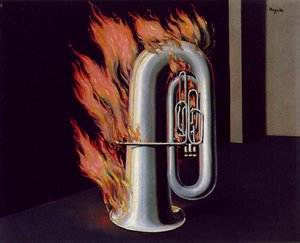 The Discovery Of Fire C.1934-35 Coll.of Leslee And — René Magritte