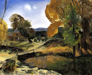 Little Bridge, Woodstock — George Wesley Bellows