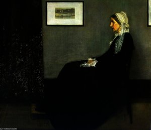 Arrangement In Grey And Black — James Abbott Mcneill Whistler, Aestheticism