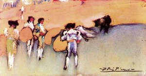 Scène De Tauromachie — Pablo Picasso