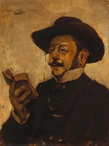 Portrait Of Ramalho Ortigão — Columbano Bordalo Pinheiro, Realist Portraiture