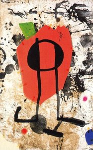 Maqueta Per A La Sèrie Els Gossos 5 — Joan Miró
