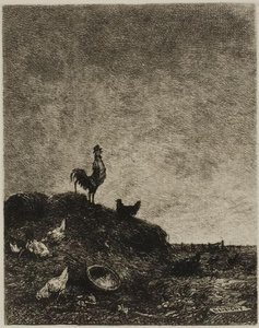 Dawn (the Cock's Crow) — Charles-françois Daubigny