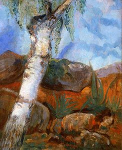 Tree In A Landscape — Odilon Redon