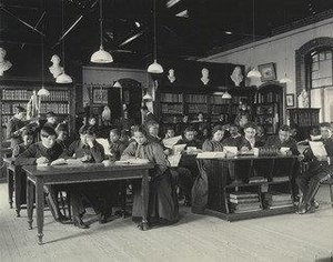 English Study in the Library