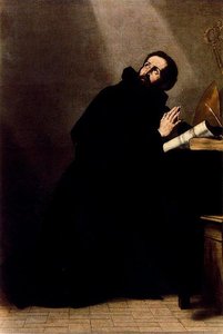 St. Augustine In Prayer — Jusepe De Ribera