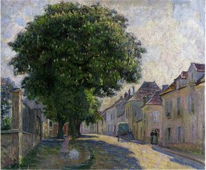Street In The Village — Henri Lebasque