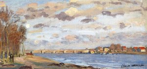 The Siene At Argentuil — Claude Monet