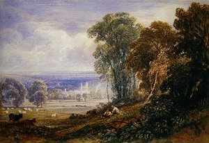 Byland Abbey, — Anthony Vandyke Copley Fielding