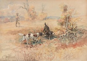 Huntsman And Dogs — Charles Marion Russell