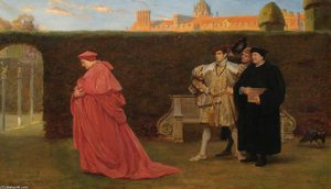 Cardinal Wolsey In Disgrace — John Seymour Lucas