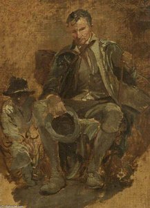 Study Of A Woodman — Thomas Barker
