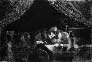 Grandmother — Camille Pissarro, Impressionism
