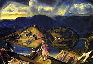 The Picnic — George Wesley Bellows, Contemporary Realism