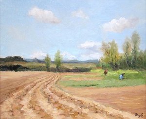 Field Labouring — Marcel Dyf
