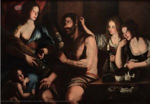 Hercules and Onphale