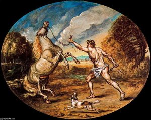 Castor And His Horse — Giorgio De Chirico