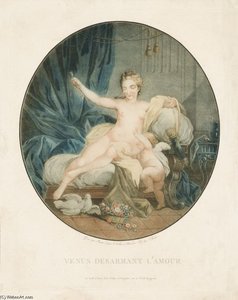 Venus Takes Arms From Amor — Jean-françois Janinet
