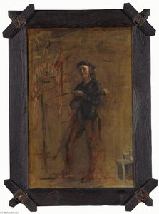 Study For Portrait Of Frank Hamilton Cushing — Thomas Eakins
