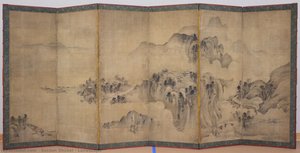 Landscape — Sesson Shūkei, Muromachi Period