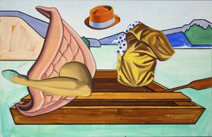 Green Raft — David Salle
