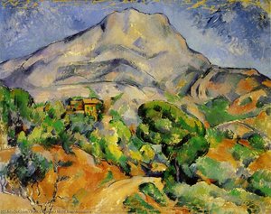 Mont Sainte-victoire — Paul Cézanne, Post-impressionism