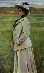 Portrait Of Natalia Yashvil — Mikhail Nesterov