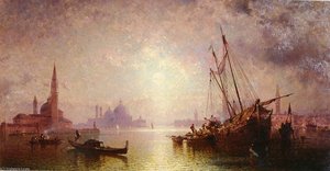 Venice - Vue De S. George — Franz Richard Unterberger