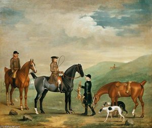 The 4th Lord Craven Coursing At Ashdown Park