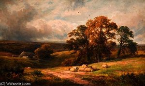 A Quiet Scene In Derbyshire — George Turner