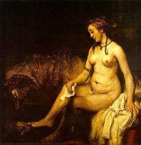 Bathsheba With King David's Letter — Rembrandt Van Rijn, Baroque
