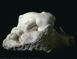 One Of The Danaides — Auguste Rodin, Contemporary Realism