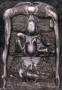 Hr Giger Alienhieroglyphics — H.r. Giger