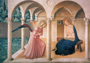 The Annunciation — Fra Angelico, Early Renaissance Humanism