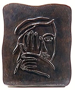 The Face (face And Hands) — Fernand Léger, Cubism