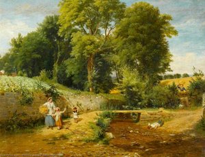 The Ford — William Frederick Witherington, Romanticism