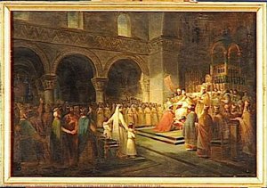 Sacre De Pepin Le Bref A Saint Denis.28 Juillet 754 — Dubois François