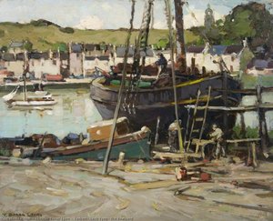 Tarbert, Loch Fyne, The Boatyard — Thomas Bonar Lyon