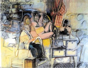 Matisse With A Model — Larry Rivers