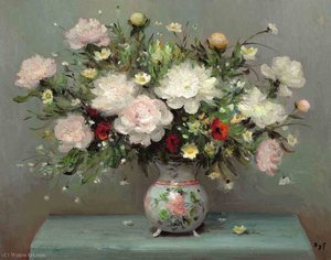 Peonies, (1982) — Marcel Dyf
